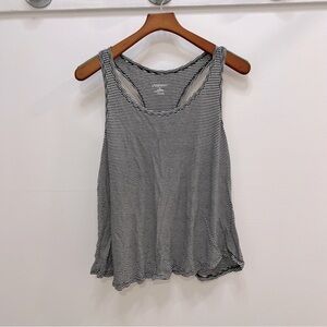 Xl black and white tank top